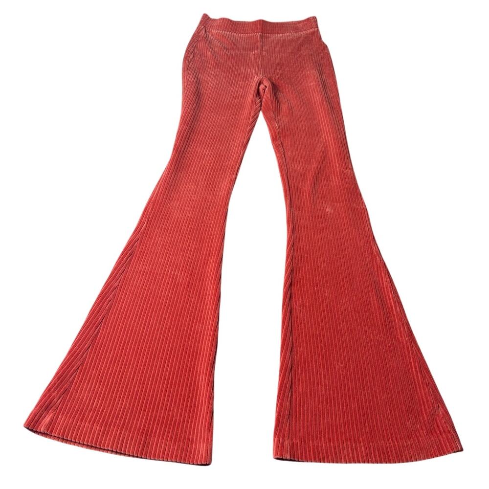 Aerie Groove-On Ribbed Corduroy Flare Leggins Size Xs
